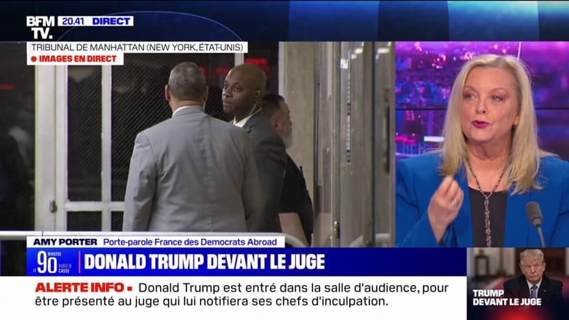Amy Porter (Democrats Abroad): “La mise en examen de Trump a été décidée par 23 New-Yorkais, c’est le peuple contre Donald Trump”