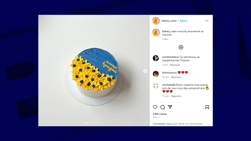 Russie: une pâtissière condamnée à une amende pour des gâteaux contre la guerre en Ukraine