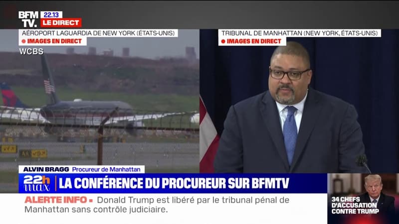 Donald Trump inculpé: “34 fausses déclarations ont été réalisées pour dissimuler d’autres crimes”, selon le procureur
