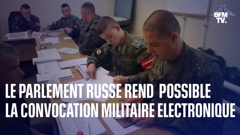 En Russie, les hommes pourront désormais être enrôlés dans l’armée par simple voie électronique