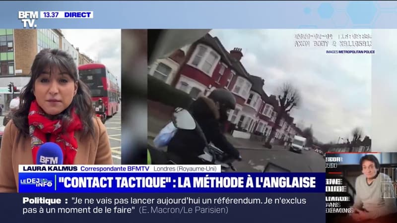 En quoi consiste le “contact tactique” pratiqué par les policiers anglais?
