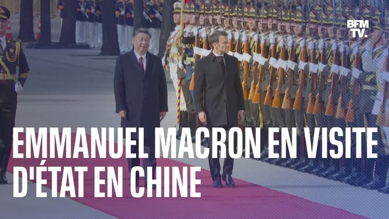 La visite d’État d’Emmanuel Macron en Chine en images