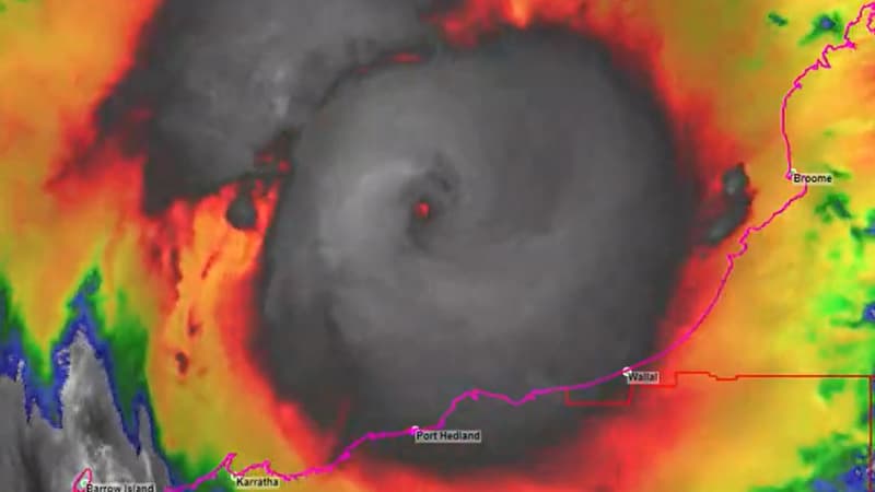 Australie: le cyclone Ilsa s’approche des côtes, l’alerte rouge déclenchée