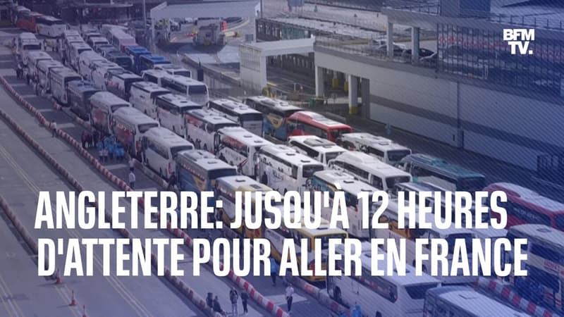 Les images des embouteillages monstres au port de Douvres pour les Britanniques souhaitant venir en France