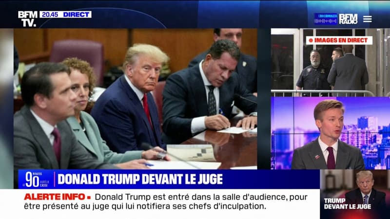 Pour Nicolas Conquer (Republicans Overseas), les poursuites contre Donald Trump “sont le fait d’un activiste”