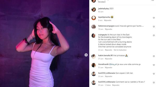 Jade Hallyday : la fille de Johnny et Laeticia intègre une prestigieuse université