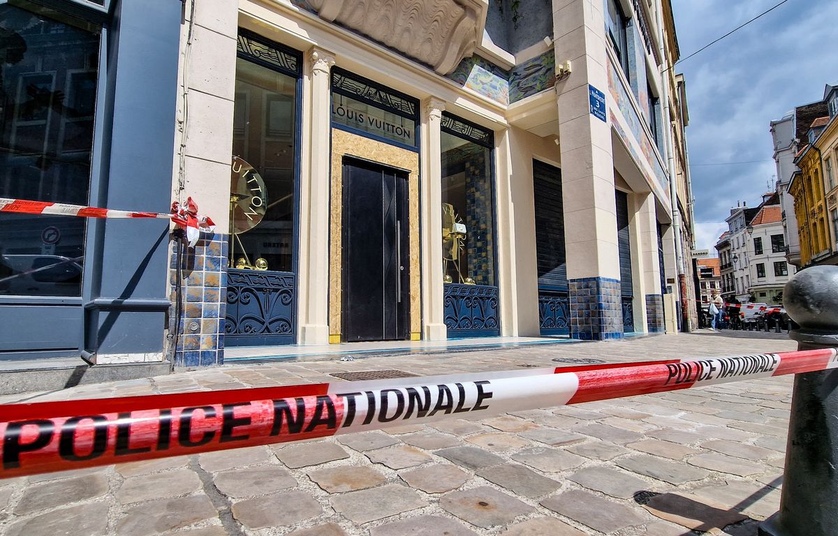 Lille : Deuxième braquage à la voiture bélier en cinq mois pour la boutique Louis Vuitton