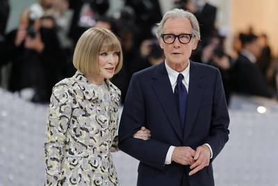 Anna Wintour et Bill Nighty apparaissent pour la première fois ensemble sur le tapis rouge du Met Gala
