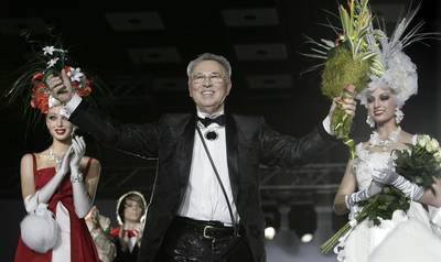 Le célèbre couturier russe Slava Zaïtsev est décédé à 85 ans