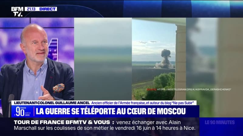 Attaque de drones sur Moscou: “C’est une humiliation complète pour Moscou” estime le lieutenant-colonel Guillaume Ancel, ancien officier de l’Armée française