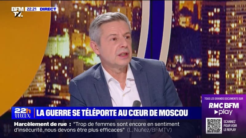 Attaque de drones sur Moscou: “Kiev entretient toujours une ambiguïté stratégique de bon aloi” estime Anthony Bellanger, consultant politique internationale BFMTV