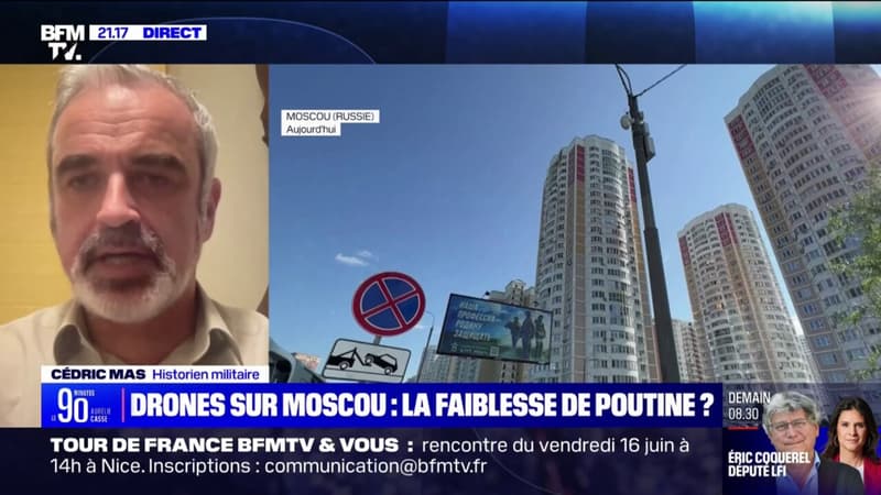 Attaque de drones sur Moscou: “Kiev joue avec les nerfs russes” pour Cédric Mas, historien militaire