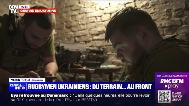 Ces rugbymen ukrainiens engagés dans une unité de pilotage de drone dans l’armée