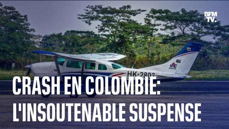 Crash en Colombie: l’insoutenable suspense