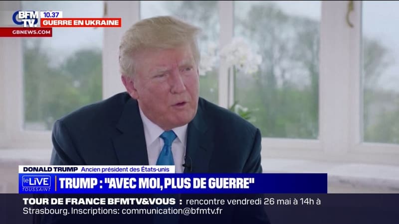 Donald Trump: “Si j’étais président, je mettrais fin à cette guerre en une journée”