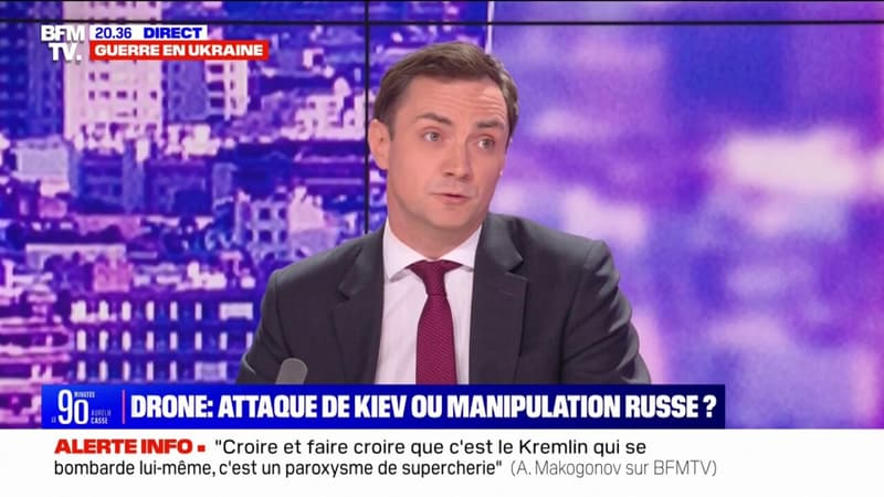 Drones au-dessus du Kremlin: “La Russie se réserve le droit à la riposte” affirme Alexander Makogonov, porte-parole de l’ambassade de Russie en France