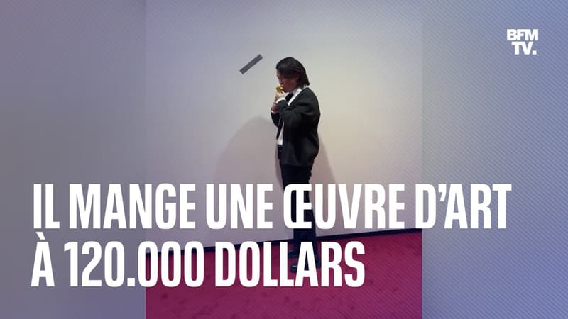 En Corée du Sud, un étudiant a mangé une banane valant 120.000 dollars