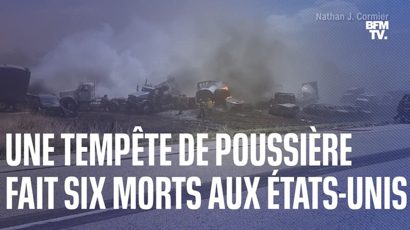 États-Unis: une tempête de poussière provoque un immense carambolage dans l’Illinois