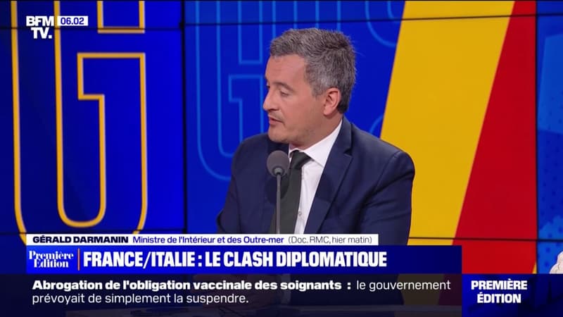 France/Italie: Gérald Darmanin juge Giorgia Meloni “incapable” de régler les problèmes migratoires