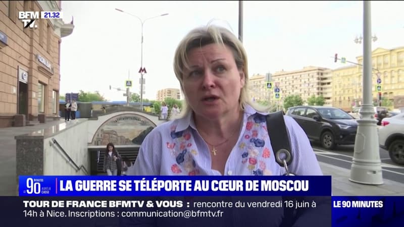 “Ils visent des zones résidentielles avec leurs drones”, des habitants de Moscou réagissent à l’attaque de drones qui a eu lieu ce mardi matin