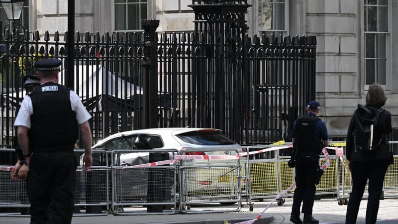 Les grilles de Downing Street percutées par un véhicule: la garde à vue de l’automobiliste levée