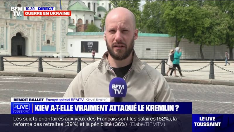 “Pour moi c’est très probablement une provocation”: les Ukrainiens réagissent à l’attaque de drones sur le Kremlin