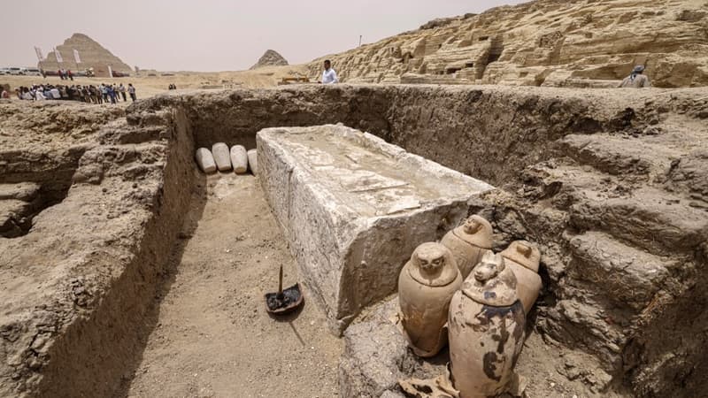 L’Égypte met au jour deux ateliers d’embaumement dans la nécropole de Saqqara