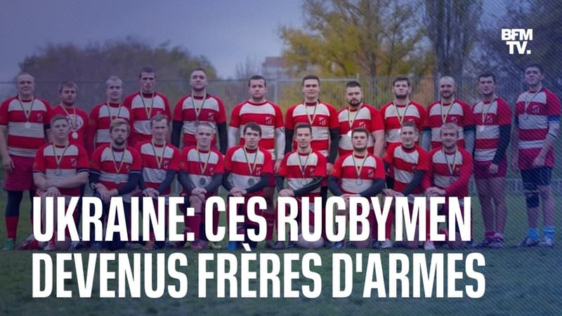 Ukraine: ces rugbymans devenus frères d’armes