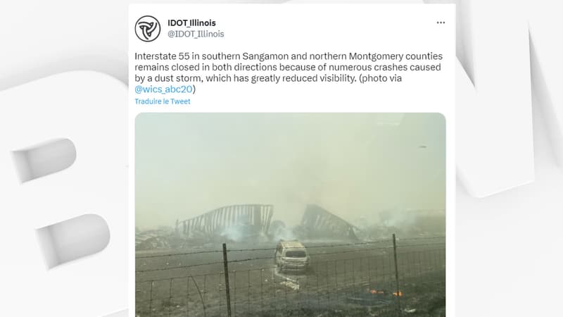 États-Unis: une “tempête de poussière” provoque un carambolage sur une autoroute, au moins 6 morts
