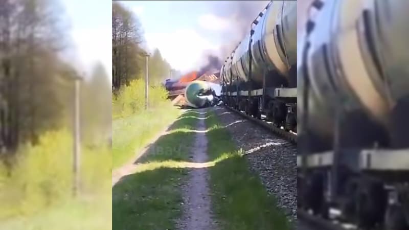 Russie: un train de fret déraille à cause d’un “engin explosif” près de la frontière ukrainienne