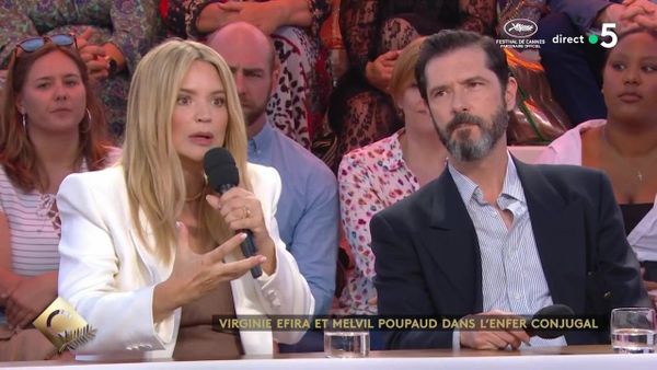 "Il me terrifiait" : Virginie Efira se confie sur sa relation avec Melvil Poupaud