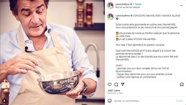 Yannick Alléno : le chef veut que son fils devienne le "Coluche de la cause", un an après son accident mortel