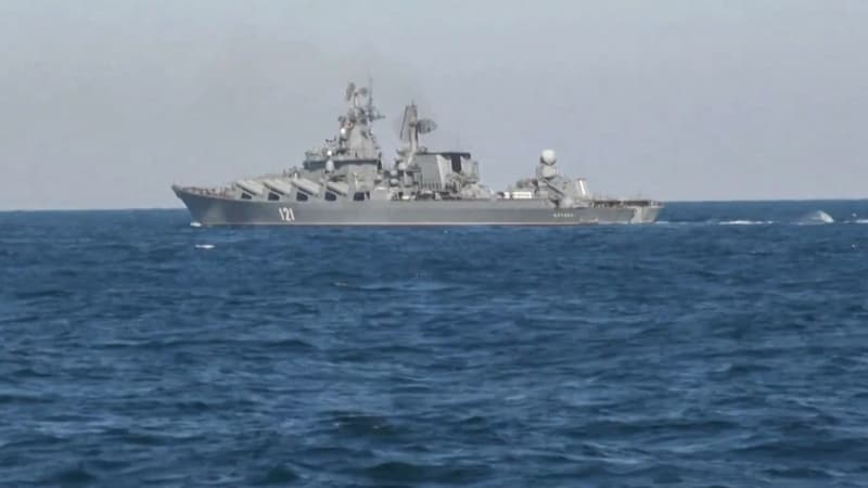 Guerre en Ukraine: la Russie dit avoir repoussé une attaque sur l’un de ses navires en mer Noire