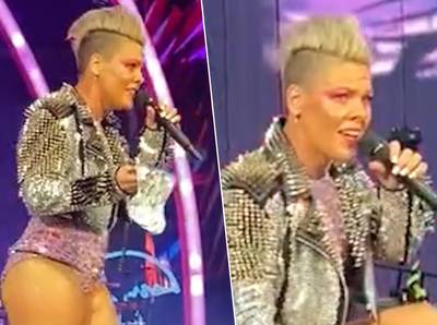 Malaise en plein concert: un fan de Pink lance les cendres de sa mère décédée sur scène