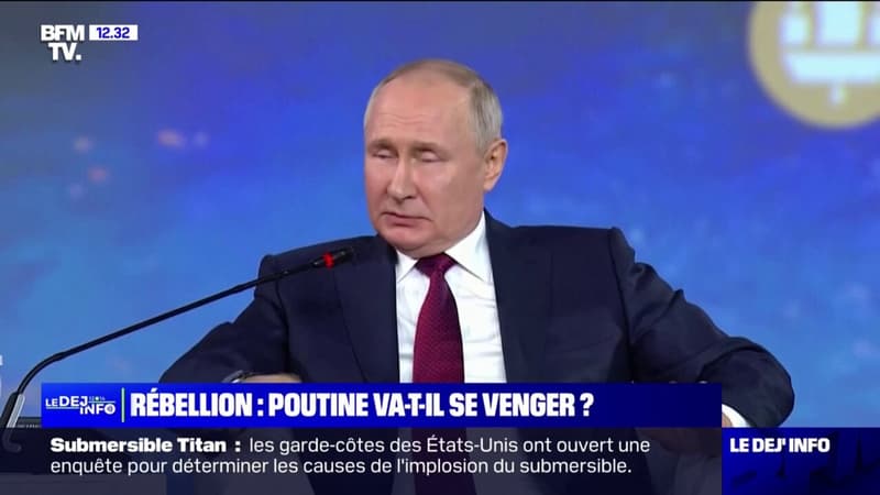 Après la rébellion avortée de la milice Wagner, l’autorité de Vladimir Poutine est fissurée