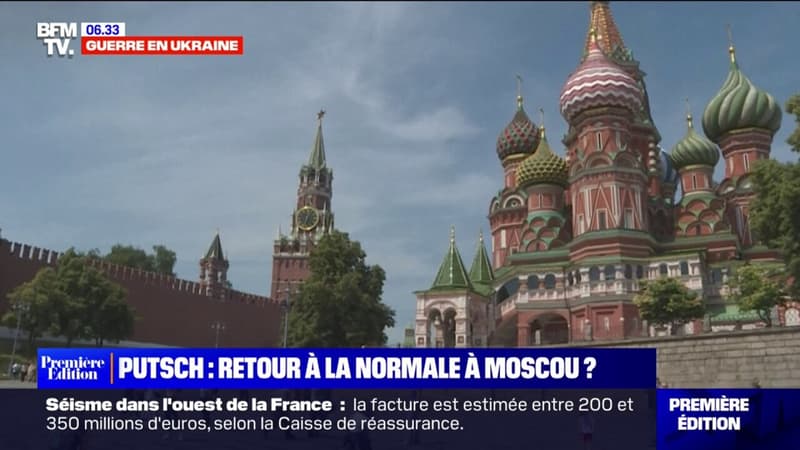Après la tentative de putsch, les autorités russes s’efforcent de donner un sentiment de normalité dans les rues de Moscou