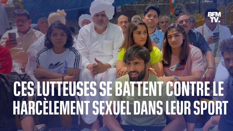 Après une longue bataille, ces lutteuses indiennes obtiennent l’inculpation du président de leur fédération pour harcèlement sexuel