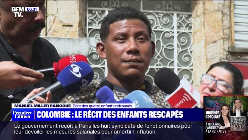 Colombie: le récit des enfants rescapés après 40 jours d’errance dans la jungle