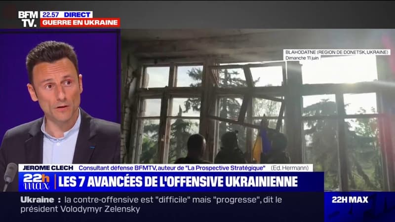 Contre-offensive ukrainienne: “Chaque victoire, même si elle est petite, est à mettre au compte de plus de force morale”, pour Jérôme Clech (consultant défense BFMTV)