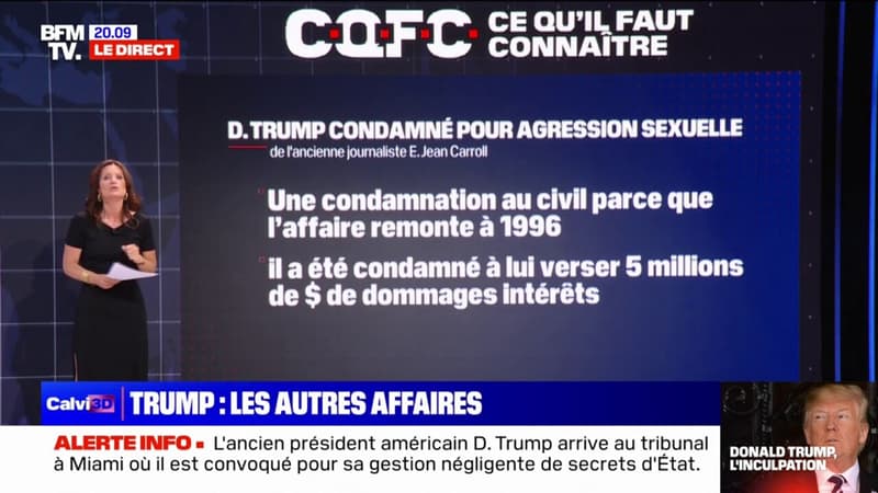 Donald Trump: les autres affaires de l’ancien président américain