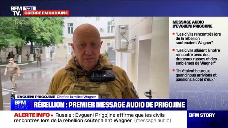 Evgueni Prigojine (fondateur de la milice Wagner): “En raison des machinations et des décisions mal réfléchies, [Wagner] devait cesser d’exister le 1er juillet 2023”