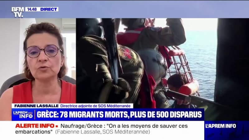 Fabienne Lassalle (SOS Méditerrannée) sur le naufrage de migrants au large de la Grèce: “Ces morts auraient pu être évitées”
