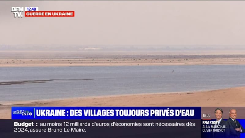 Guerre en Ukraine: plusieurs villages privés d’eau depuis la destruction du barrage de Kakhovka