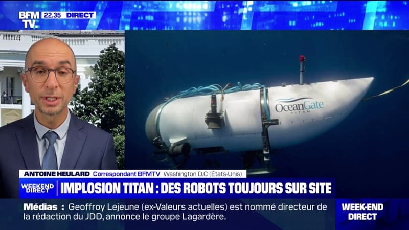 Implosion du Titan: des robots toujours sur site pour poursuivre les recherches