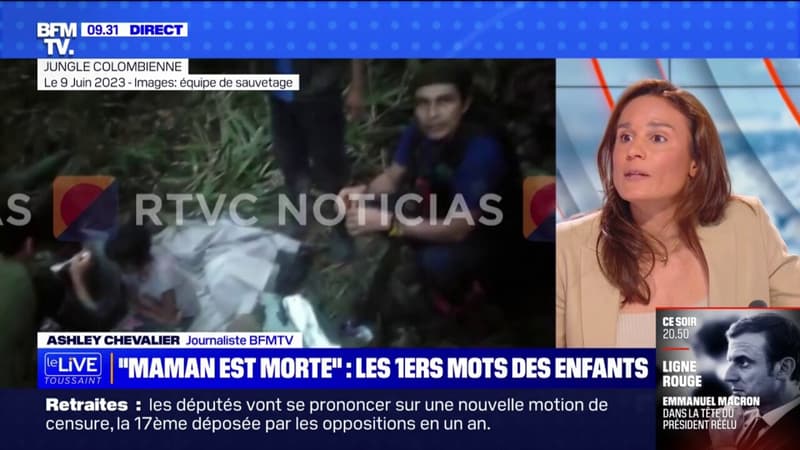 “J’ai faim”, “Ma maman est morte”: les premiers mots des enfants retrouvés dans la jungle colombienne