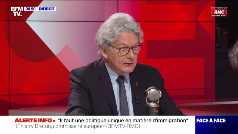 “L’UE fournit à l’Ukraine ce dont elle a besoin pour gagner”, assure Thierry Breton, commissaire européen