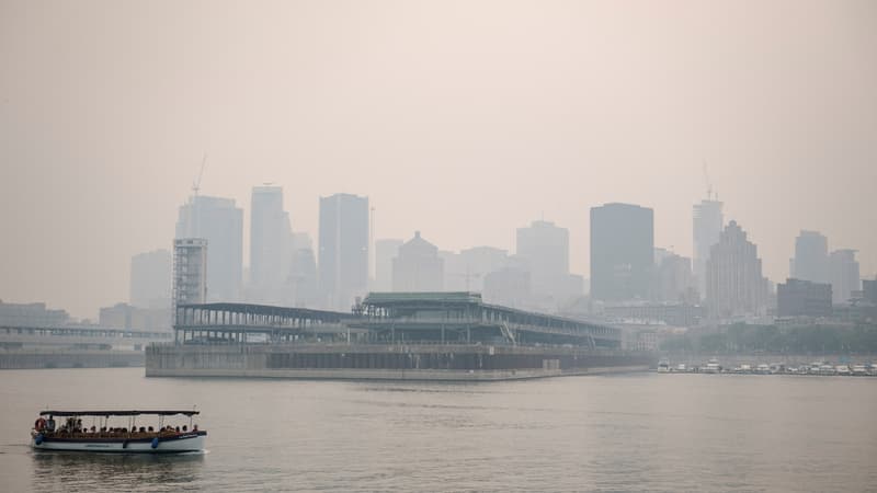 Feux au Canada: la ville de Montréal suffoque sous la fumée et a l’air le plus pollué au monde