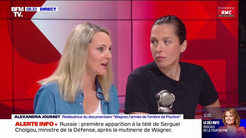 Mutinerie de Wagner: “On a été surprises” par la tentative de coup d’État, affirment Alexandra Jousset et Ksenia Bolchakova, journalistes