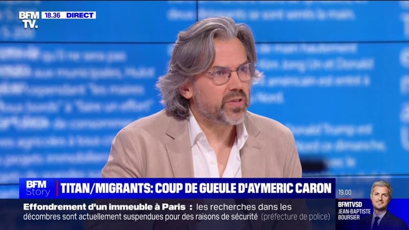 Naufrage d’un navire de migrants en Grèce: “Les pays européens n’assument pas d’accueillir ces migrants”, pour Aymeric Caron (LFI)