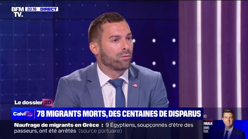 Naufrage en Grèce: “La seule politique d’humanité, c’est une politique de fermeté”, pour Julien Odoul (RN)